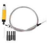 Kit de machine  arbre flexible suspendu pour le travail du bois avec 5 conseils de sculpture cl ciseau ...