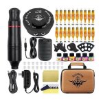 Ymyny - jamais utilis]kit de machine  tatouer rotative professionnelle, stylo de tatouage, mitrailleuses, ...