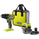 Kit mallette perceuse - visseuse sans fil ryobi  rdd18 - 2c42s  18v 4ah et 2ah, et chargeur