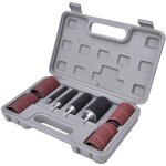Kit de manchons abrasifs pour tambour de pon�age, outil de polissage du bois et du m�tal