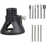 Kit de meulage électrique avec kit de connexion routeur ensemble de bits en acier à grande vitesse Kit de meulage électrique avec kit de connexion routeur ensemble de bits en acier à grande vitesse