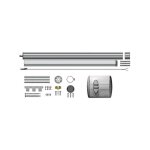 Kit de modernisation pour coffre tunnel et menuisé fenêtre filaire somfy Kit de modernisation pour coffre tunnel et menuisé fenêtre filaire somfy