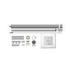 Kit de modernisation pour coffre tunnel et menuisé fenêtre rts somfy Kit de modernisation pour coffre tunnel et menuisé fenêtre rts somfy