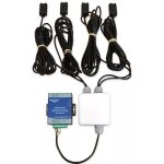 Kit moniteur gsm (2g + 3g + 4g) + 4 sondes 20m panne de courant temp�rature humidit� (hygrom�trie) - ...