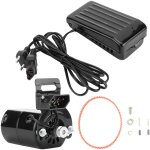 Kit moteur pour machine � coudre domestique avec p�dale de commande et courroie 180w