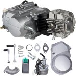 Kit de moteur de moto 125 cm� - moteur 4 temps - monocylindre manuel refroidi par air - embrayage pour ...