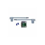 Kit motorisation portail battant automatisme ouverture ea b424 - maxi 150kg 2m par battant, 24v, course ...