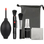Kit de nettoyage multifonctionnel souffleur de poussi�re d'objectif + stylo de nettoyage + brosse + chiffon ...