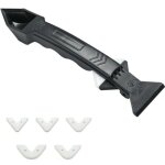Kit d'outils de calfeutrage - ensemble d'outils de mastic amovible pour cuisine, salle de bain, mur et ...
