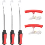 Gistuch - kit d'outils de changement de pneu de vlo de moto de leviers de pneu de cuillre avec des ...