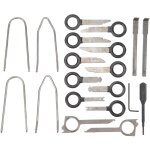 Kit d'outils de démontage d'autoradio 20 pièces kit de clé de retrait de lecteur cd stéréo universel ... Kit d'outils de démontage d'autoradio 20 pièces kit de clé de retrait de lecteur cd stéréo universel ...
