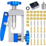 Kit d'outils de frein hydraulique pour v�lo, coupe de tuyau de frein hydraulique 2 en 1 coupe de ligne ...