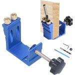 Kit d'outils de gabarit de percage oblique pour menuiserie, amovible pocket hole jig, , pour le travail ...