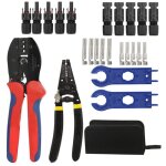 Kit d'outils de pince a sertir solaires pour panneau solaire 2, 5 / 4, 0 / 6, 0 mm², 1 pince à sertir, ... Kit d'outils de pince a sertir solaires pour panneau solaire 2, 5 / 4, 0 / 6, 0 mm², 1 pince à sertir, ...