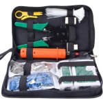 Kit d'outils de rparation rseau ethernet portable professionnel 11 en 1, testeur de cbles lan, pince ...