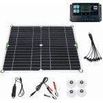Kit panneau solaire 80w 100a 12v batterie chargeur contr�leur caravane bateau ext�rieur