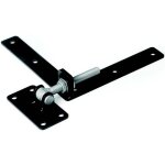 Kit penture �querre et gond main droite longueur main droite 600 mm pour portail en bois jusqu'� 225 ...