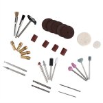 Kit de petit broyeur rotatif �lectrique 34 pi�ces, accessoire pour le meulage et le polissage, id�al ...