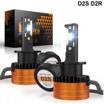 Kit de phares led d1s d2s d3s 100w 20000 lm led ampoule de phare canbus sans erreur 6500 k blanc d2s Kit de phares led d1s d2s d3s 100w 20000 lm led ampoule de phare canbus sans erreur 6500 k blanc d2s