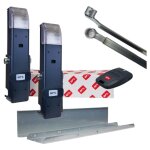 Kit phebe bt double motorisation porte de garage basculante  contre - poids bft 24v bft