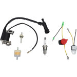 Kit de pi�ces moteur gx120 gx160 gx200 5. 5hp 6. 5hp ? bobine, bougie, filtre � air et arr�t moteur
