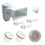 Kit pièces à sceller pour piscine 8m x 4m Kit pièces à sceller pour piscine 8m x 4m