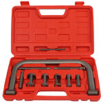 Kit de pinces c de compresseur de ressort de soupape 10 pi�ces, outil de d�montage gratuit avec adaptateurs ...