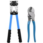 Kit pince � sertir avec c�ble de serrage et serre - c�bles