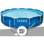 Intex - kit piscine tubulaire metal frame ronde 3, 66 x 0, 76 m + 6 cartouches de filtration Intex - kit piscine tubulaire metal frame ronde 3, 66 x 0, 76 m + 6 cartouches de filtration