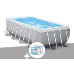 Kit piscine tubulaire intex prism frame rectangulaire 4, 00 x 2, 00 x 1, 22 m + 6 cartouches de filtration ...