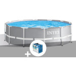 Intex - kit piscine tubulaire prism frame ronde 3, 66 x 0, 99 m + bâche à bulles Intex - kit piscine tubulaire prism frame ronde 3, 66 x 0, 99 m + bâche à bulles