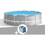 Intex - kit piscine tubulaire prism frame ronde 3, 66 x 1, 22 m + bâche à bulles Intex - kit piscine tubulaire prism frame ronde 3, 66 x 1, 22 m + bâche à bulles