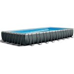 Piscine tubulaire rectangulaire intex ultra xtr 9, 75 x 4, 88 x 1, 32 m