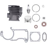 Kit de piston et cylindre 42mm en alliage d'aluminium avec garnitures - compatible stihl ms240 / 024 ...
