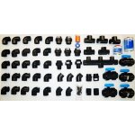 Kit plomberie piscine pour tuyau semi flexible glanaflex 50 mm Kit plomberie piscine pour tuyau semi flexible glanaflex 50 mm