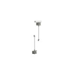 Kit points haut et bas pour serrure protective - assa abloy vachette gris gris