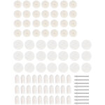 Kit de polissage en feutre (88 pi�ces) pour outils rotatifs et perceuses