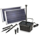 Kit pompe solaire bassin avec filtre fountain pro 1750l - 50w