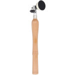 Kit de ponceuse � bol � main, manche en bois avec tampons de 1 et 2 pouces, 50 disques de pon�age