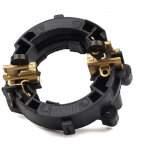 Kit porte - balais en carbone makita 2460 pour perceuses � percussion d'�lectricien hr2460, hr2470, hr2460f ...