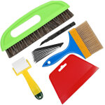 Kit pose papier peint, outils de film pour papier peint, fen�tre voiture, carrelage vinyle, avec brosses ...