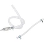[jamais utilis]kit de purge de frein moto avec seringue en aluminium, tuyau pvc et clapet anti - retour ...