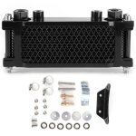 Kit de radiateur de refroidissement universel, refroidisseur d'huile moteur, adapt  monkey car 100250cc ...