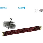 Kit de ramamonage brosse acier 7m classic