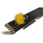 Kit ramonage hyper pro h�risson synth�tique 7 cannes noires ppn 13, 25m - � 125 mm - kit hyper pro nylon ...