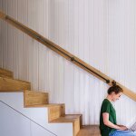 Kit de rampe d'escalier murale robuste de 9 pieds avec rampe d'escalier pratique et s�re pour la s�curit� ...