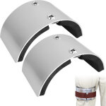 Kit de remplacement pour �chasses en alliage d'aluminium, planche m�tallique incurv�e pour �chasses, ...