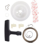 Kit de remplacement de pi�ces pour tondeuse � gazon � traction poign�e de d�marrage poulie corde ressorts ...