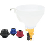 Kit de remplissage de liquide de refroidissement de radiateur anti - d�versement avec 3 adaptateurs de ...