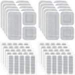 Kit de r�paration de 80 pi�ces pour portes moustiquaires, rustines pour portes moustiquaires, r�paration ...